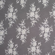 Beaded Lace - Off-White Floral