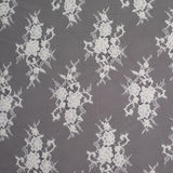 Beaded Lace - Off-White Floral