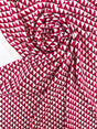 Polyester Elastane Knitted Fabric Printed Geometric