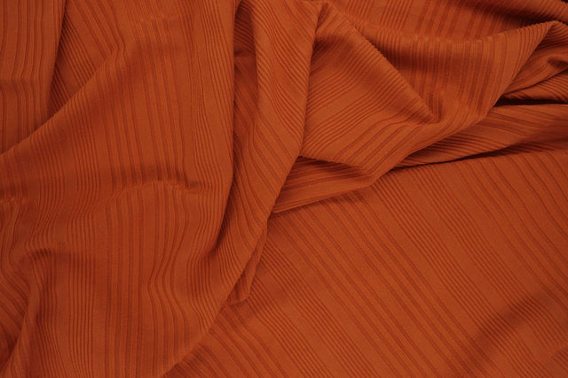 Rib Stretch Knit Fabric
