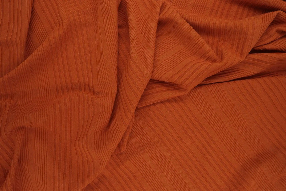 Variegated Yummy Rib Knit Fabric 1 Yard Soft Stretch Flexible 58/60" Wide