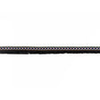 Multicolored and Black Tribal Brushed Fringe Trim - 1.125"