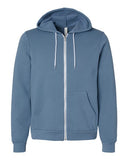 BELLA + CANVAS® Unisex Sponge Fleece Full-Zip Hoodie 52% Cotton 48% Polyester 8 oz