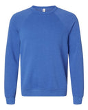 Adult Sponge Fleece Raglan Crewneck Sweatshirt