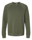 Adult Sponge Fleece Raglan Crewneck Sweatshirt