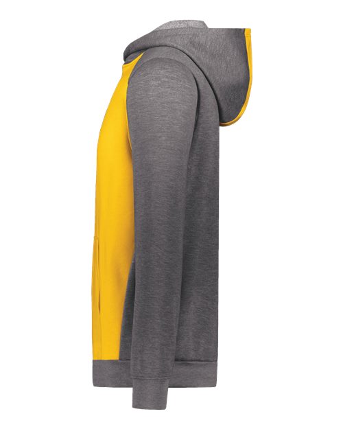 Youth Eco Revive™ Three-Season Triblend Fleece Hooded Sweatshirt