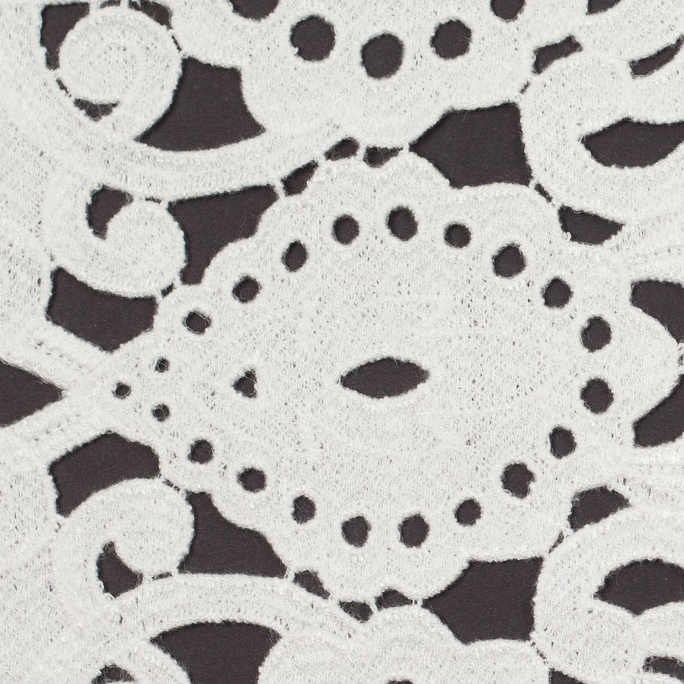 Novelty Cotton Guipure Lace - Beige