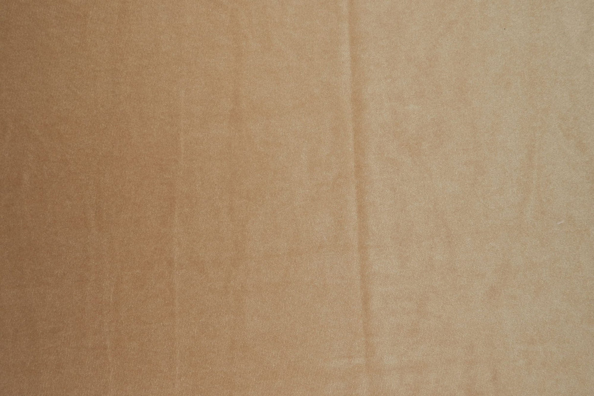 Velvet Stretch Knit Fabric Solid
