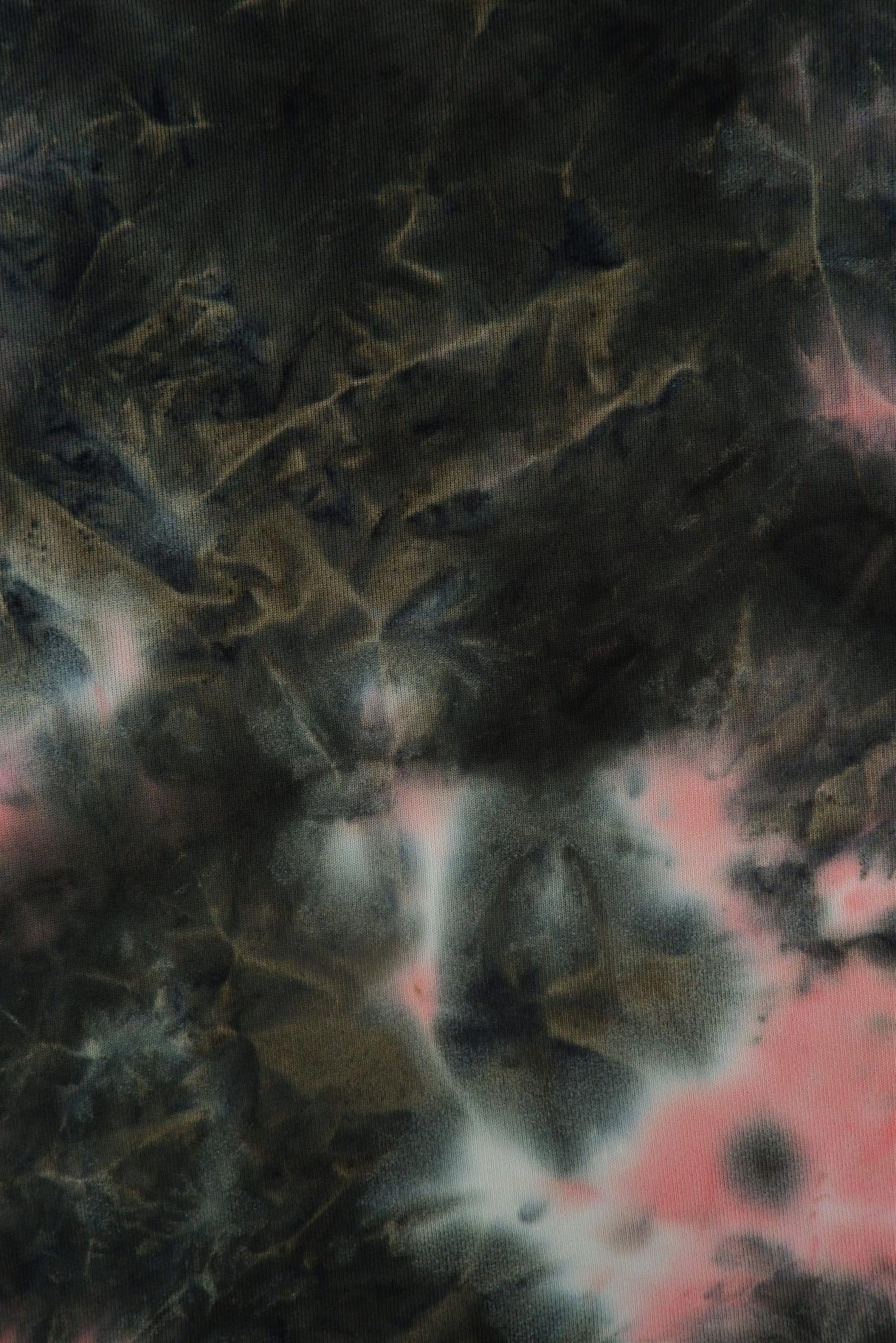 Brushed Tie-Dye Stretch Knit Fabric
