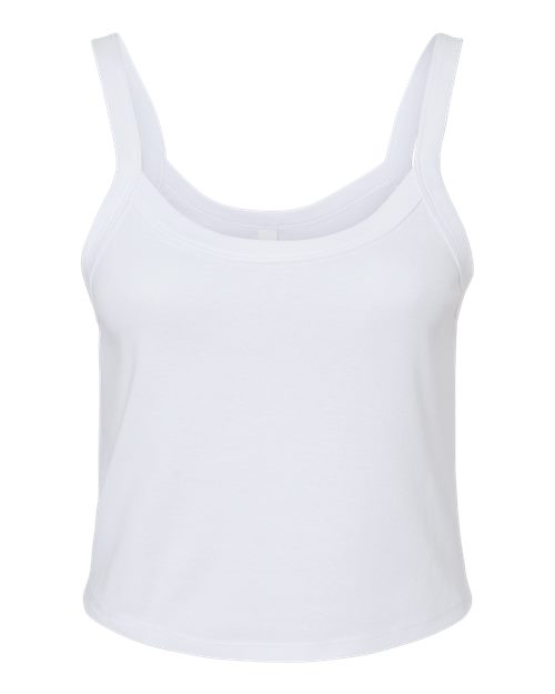 BELLA + CANVAS Women's Micro Rib Spaghetti Strap Tank