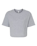 BELLA + CANVAS® Women’s Jersey Crop Tee 100% Airlume Cotton 4.2 oz Mid Length