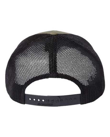 Richardson Low Pro heather mesh trucker cap