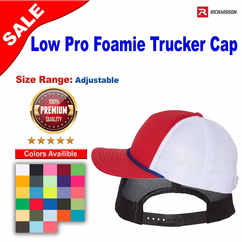 Richardson® Low Pro Foamie Trucker Cap