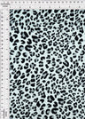 1 Yard Grey Animal Shiny Satin Fabric Lightweight 57/58 Inches Wide