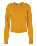 BELLA + CANVAS Women's Sponge Fleece Crewneck Sweatshirt