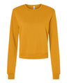 BELLA + CANVAS Women's Sponge Fleece Crewneck Sweatshirt