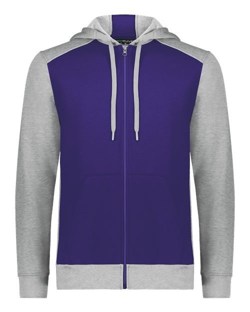 Unisex Eco Revive Three-Season Triblend Fleece Full-Zip Hooded Sweatshirt