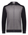 Youth Eco Revive Three-Season Triblend Fleece Full-Zip Hooded Sweatshirt
