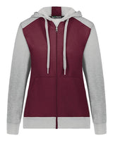 Women's Eco Revive Three-Season Triblend Fleece Full-Zip Hooded Sweatshirt