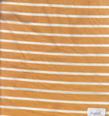 1 Yard French Terry Stripe Knit Fabric 200 GSM, 58/60? Wide Polyester Rayon Spandex Blend