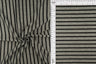 1 Yard French Terry Stripe Knit Fabric 200 GSM, 58/60? Wide Polyester Rayon Spandex Blend