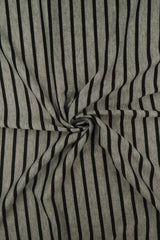 Striped Stretch Knit Fabric