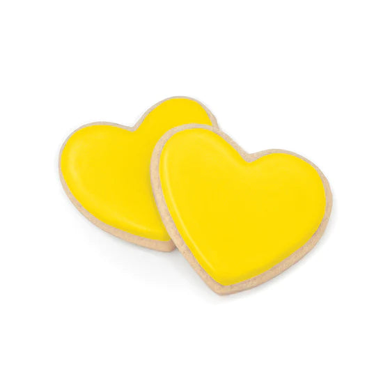 Cookie Icing Satin Ice Royal Icing Ready to Use Bottle Drys Hard - 8oz Bottle Yellow