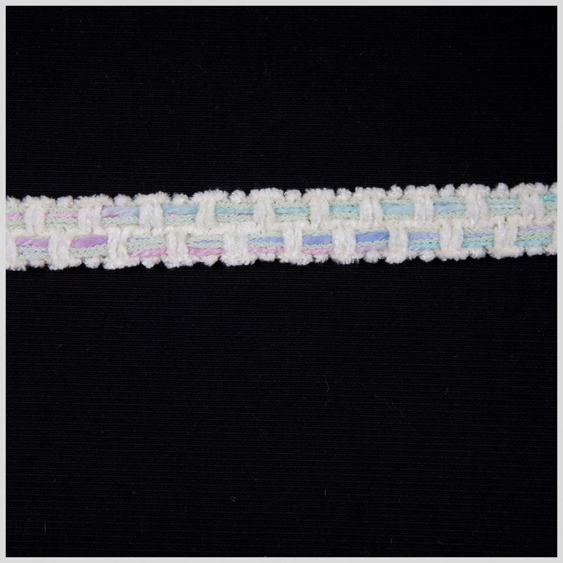 3/4" White Gimp Braid