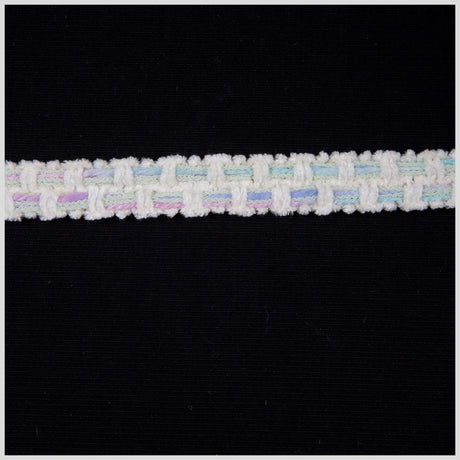 3/4" White Gimp Braid