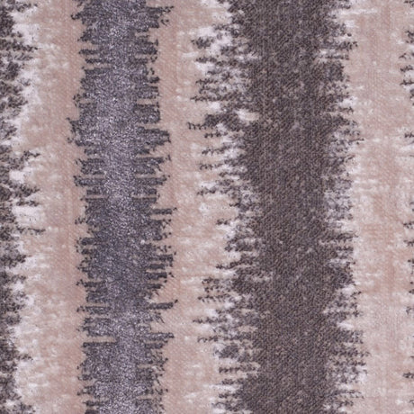 Platinum and Oxford Tan Polyester-Viscose Cut-Out Velvet