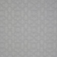 Fog Gray Geometric Cotton-Polyester Brocade