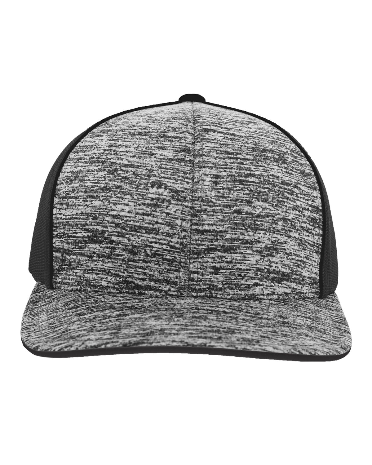 Aggressive Heather Trucker Snapback Cap