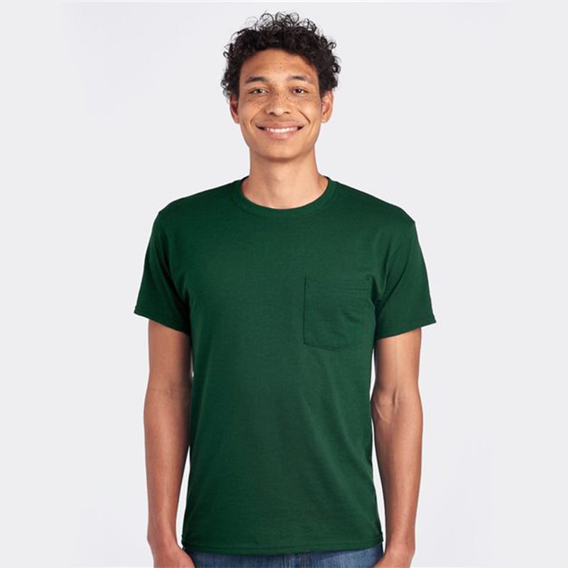 JERZEES® Dri Power Pocket Crewneck Short Sleeve T-Shirt
