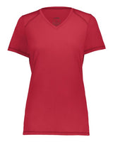 Women's Super Soft-Spun Poly V-Neck T-Shirt