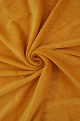 Stretch Velour Knit Fabric Solid