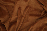 Stretch Velour Knit Fabric Solid