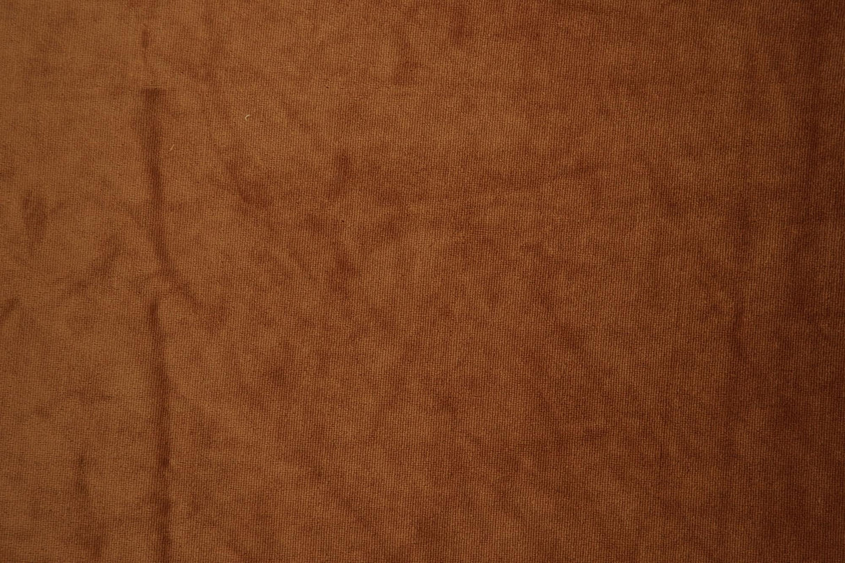 Stretch Velour Knit Fabric Solid