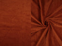 Stretch Velour Knit Fabric Solid