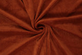 Stretch Velour Knit Fabric Solid