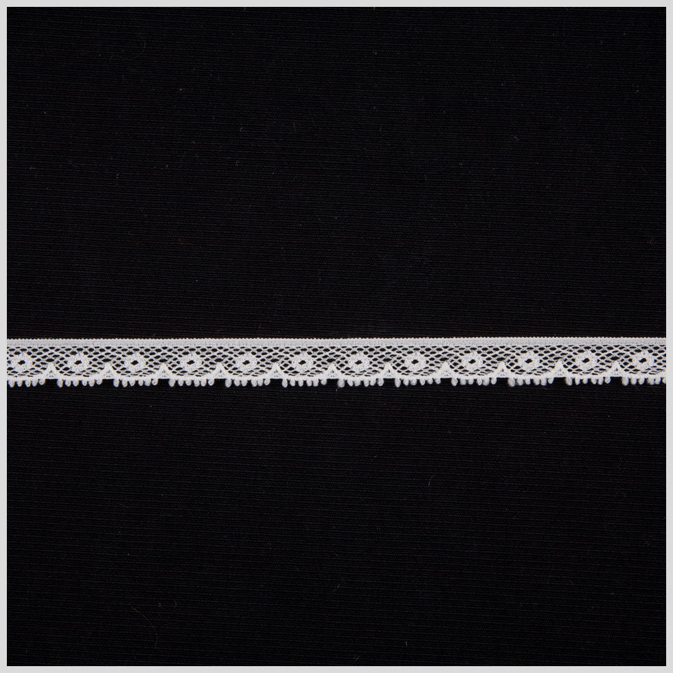 Off-White Fine Lace - 0.5"