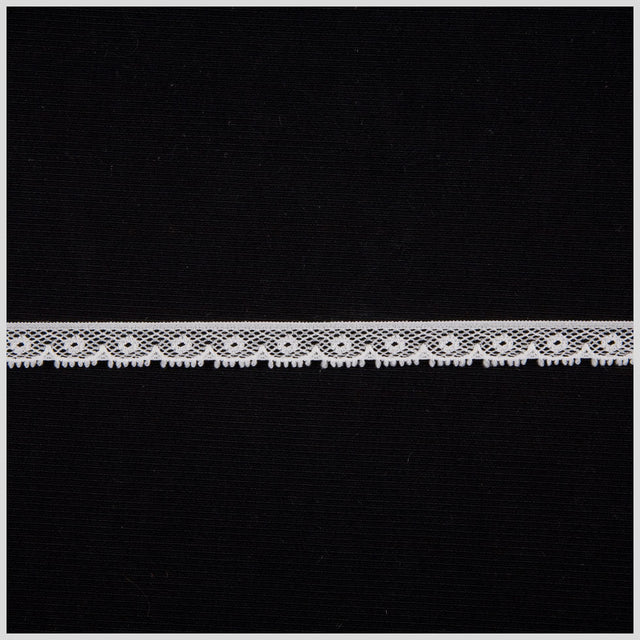 Off-White Fine Lace - 0.5"