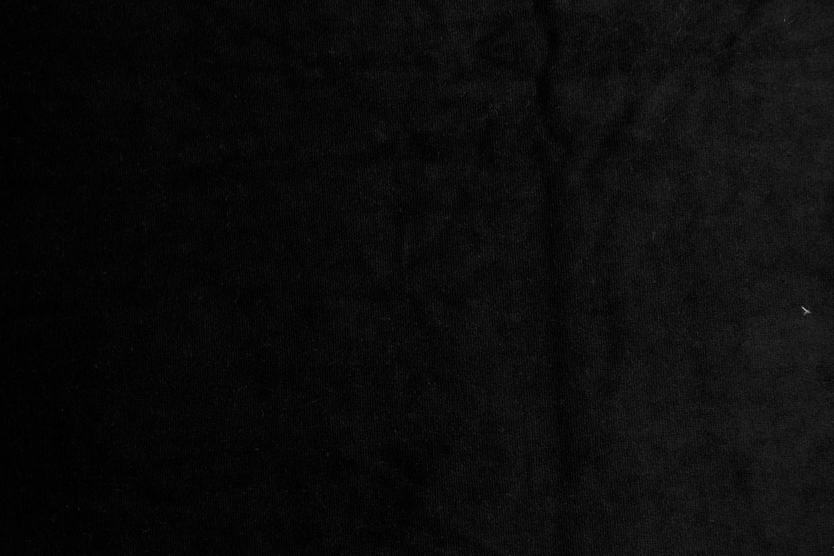 Stretch Velour Knit Fabric Solid