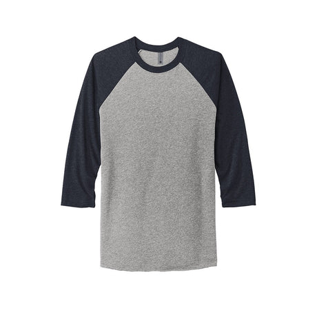 Next Level® Unisex Tri Blend Crewneck Three Quarter Sleeve Raglan Tee