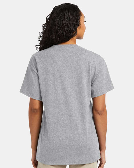 Hanes® Essential T Pocket Crew Neck Short Sleeve T-Shirt
