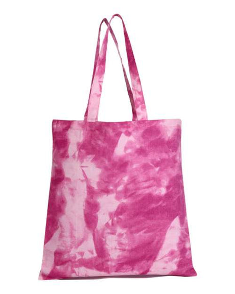 Tie-Dyed Canvas Tote Bag