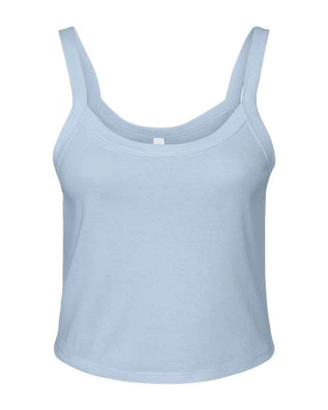 BELLA + CANVAS Women's Micro Rib Spaghetti Strap Tank