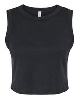 Women's Micro Rib Muscle Crop Tank