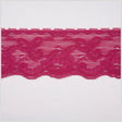 Wine Stretch Lace