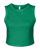 Women's Micro Rib Muscle Crop Tank