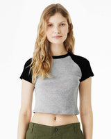 BELLA+CANVAS® Women’s Micro Rib Raglan Baby Tee